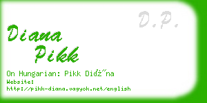 diana pikk business card